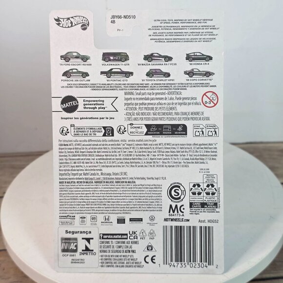 Hot Wheels 81 Toyota Starlet KP61 Ultra Hots Orange - Picture 2 of 16